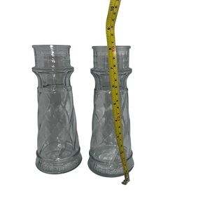 Vintage Red Lobster Lighthouse Vase‎ set of 2